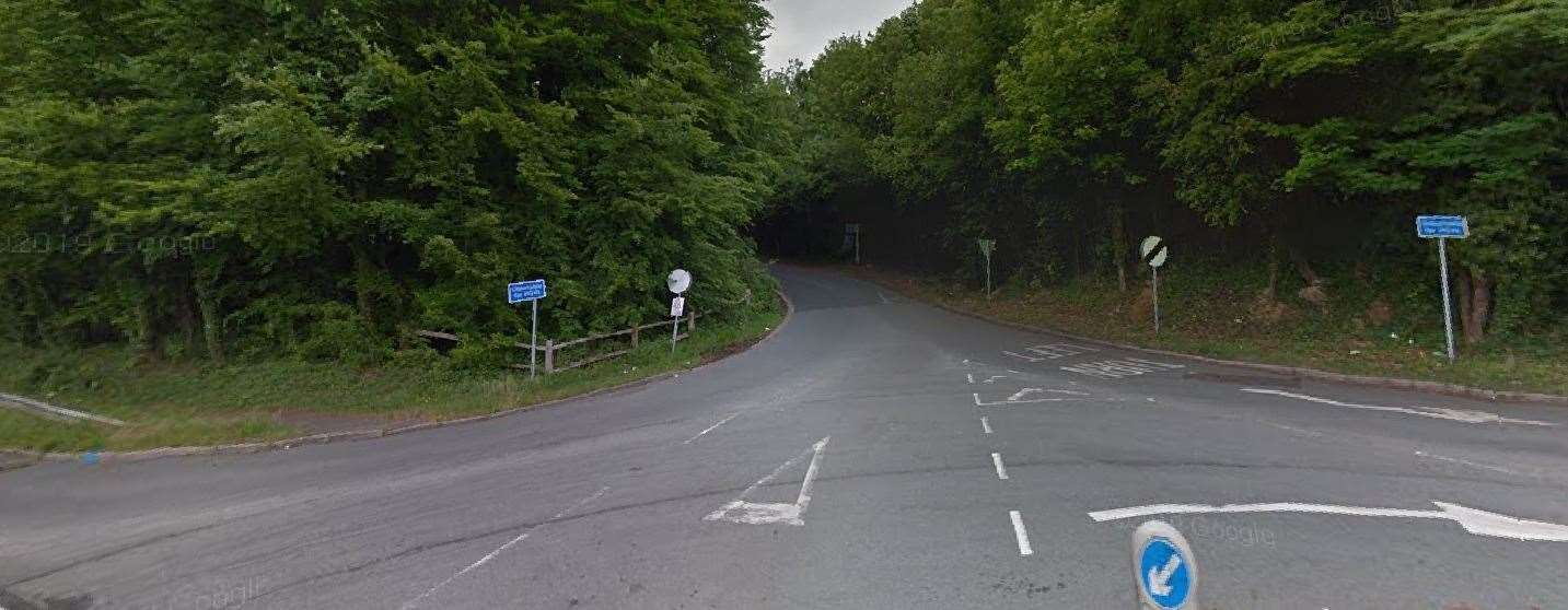 The body of James Hindle was found in Scragged Oak Road, Detling, earlier this month. Picture: Google street view