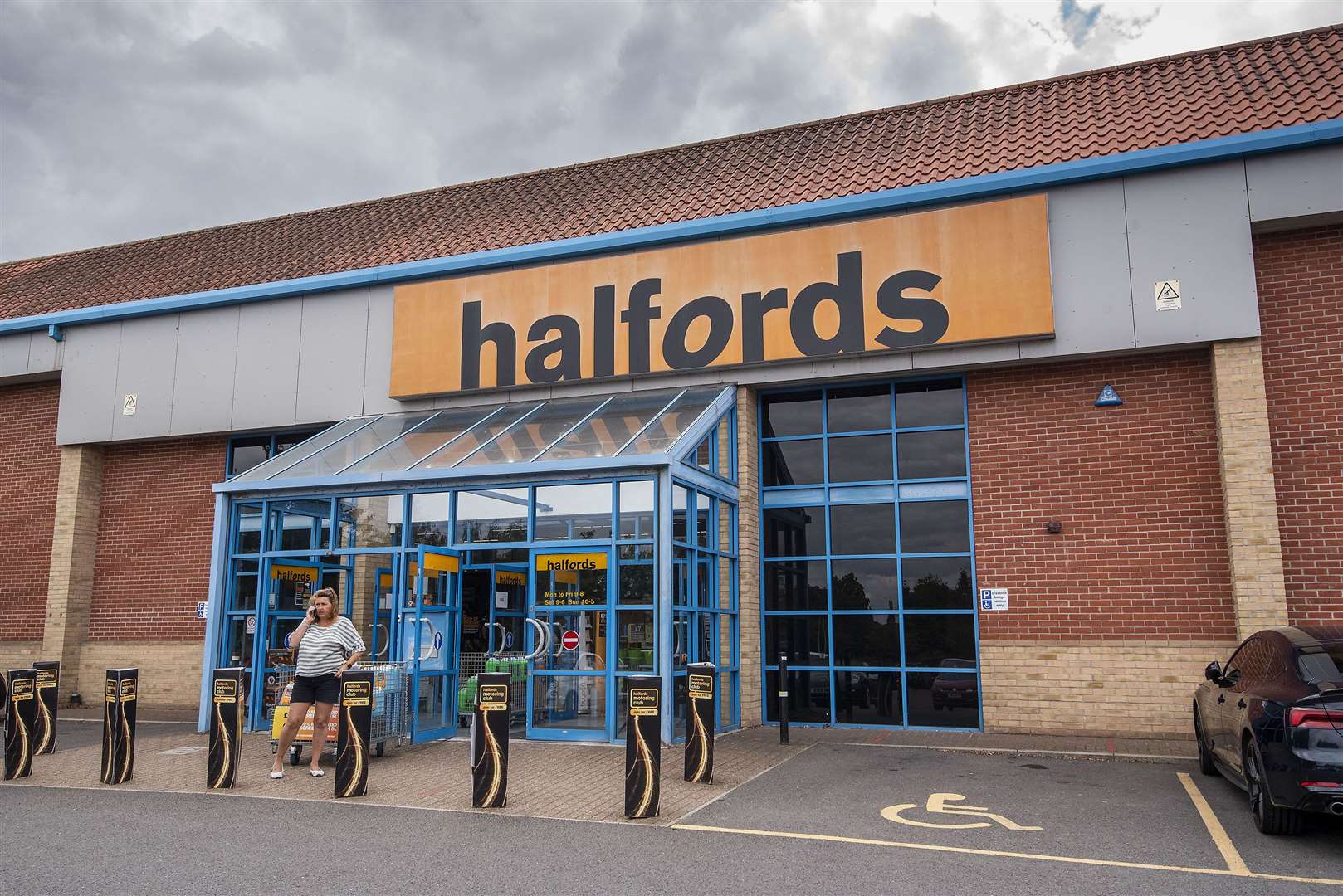 Halfords and Kwik Fit are both closing on Monday