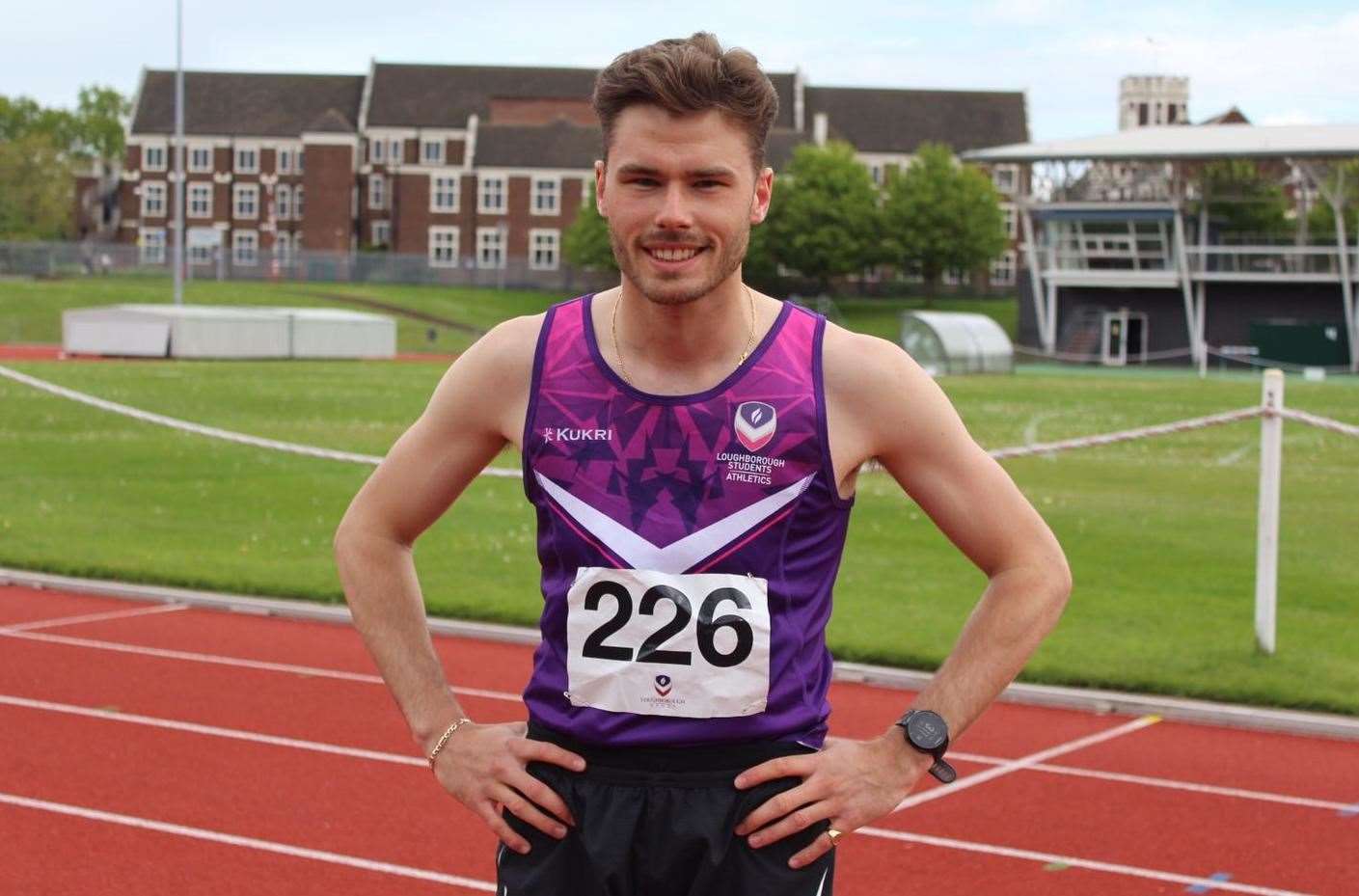 Simon Coppard takes part in the 1,500m in Manchester this weekend. (48548577)