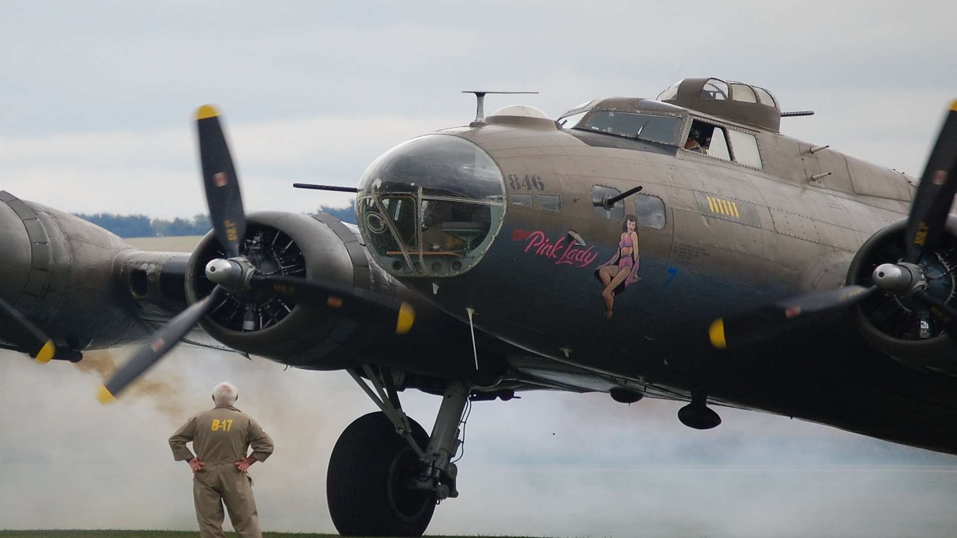 The Pink Lady Boeing B17 Flying Fortress