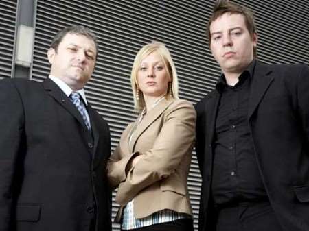 The West Malling Scam Squad, Jason Reilly, Gillian Powell and Lee Older