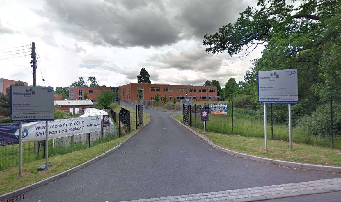 A year eleven pupil has tested positive for coronavirus at Wilmington Academy in Dartford. Photo: Google