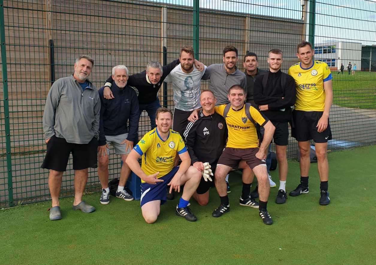 Bar Ultra have played in Ashford's Soccersixes league for 10 years