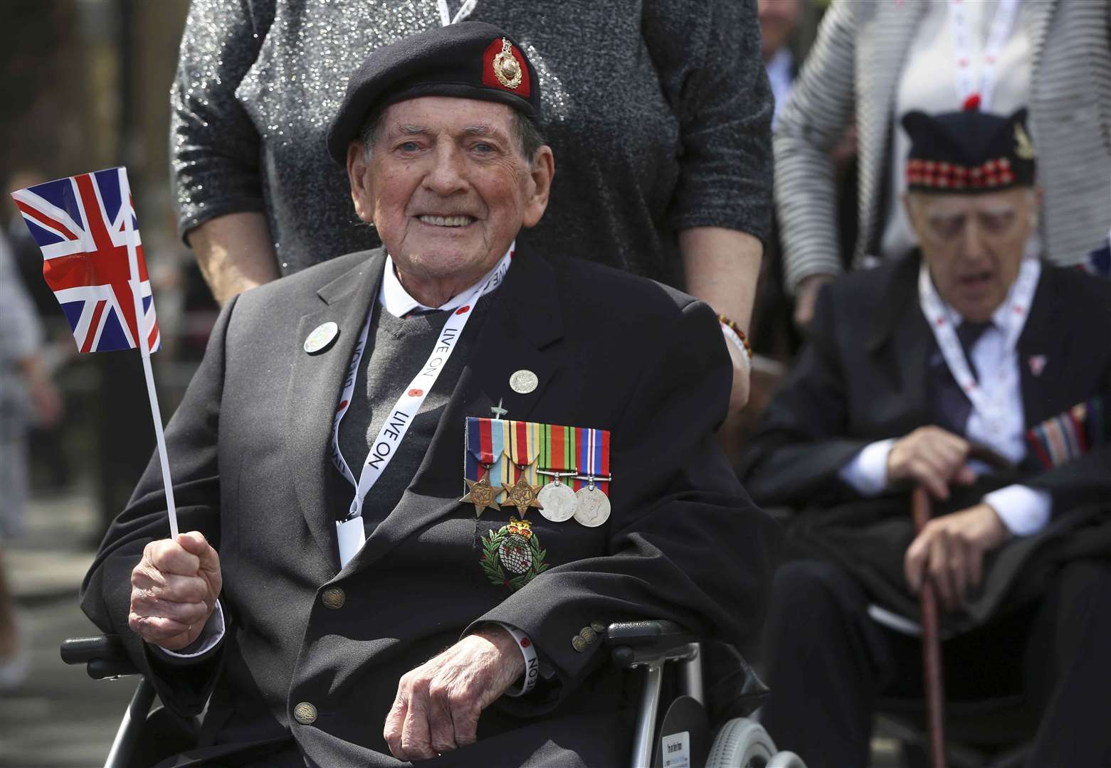 Traditional VE Day celebrations have been scaled back due to coronavirus (Neil Hall/PA)