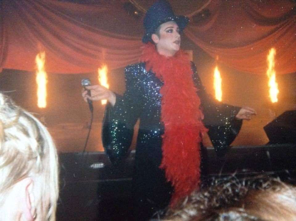 Boy George at Atomics, Maidstone. Picture: Mick Clark