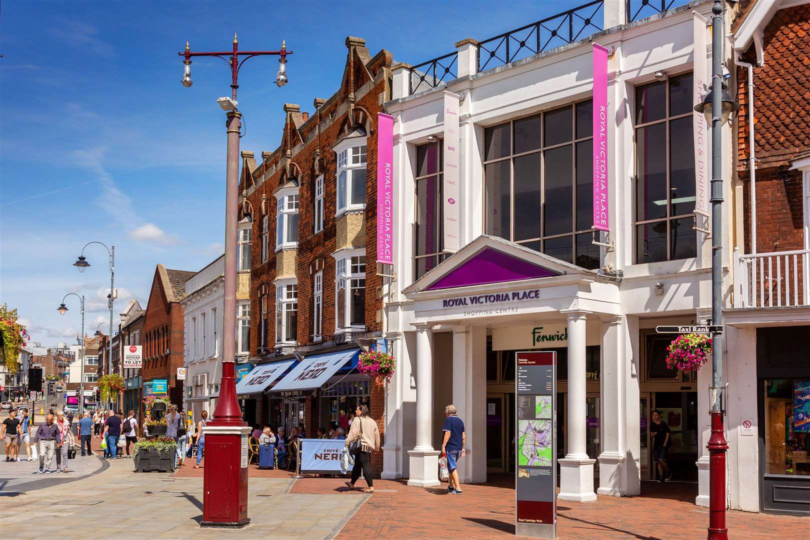 The Royal Victoria Place shopping mall in Tunbridge Wells