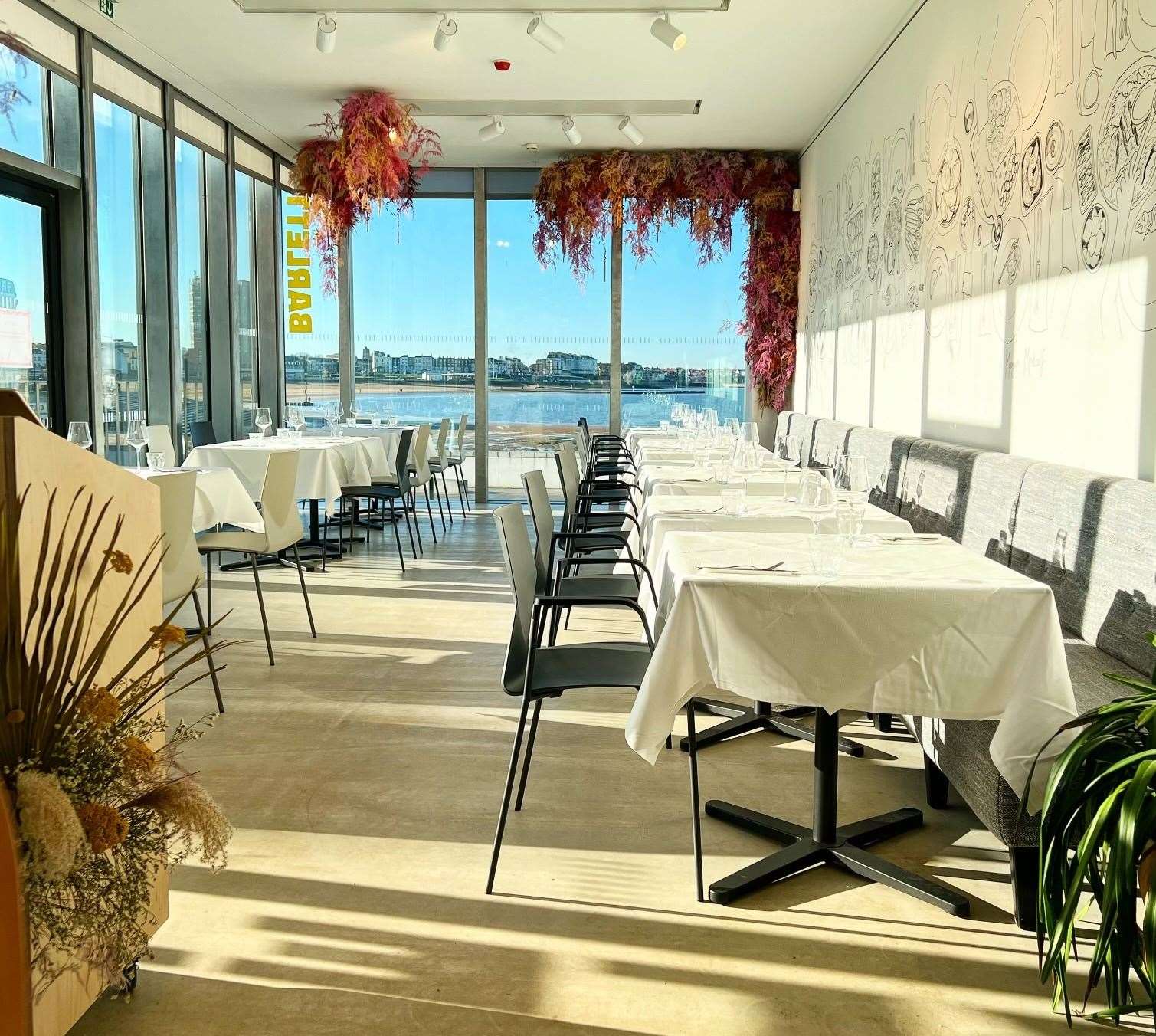 Barletta has been open since 2019 and is found inside the Turner Contemporary. Picture: Natalia Ribbe