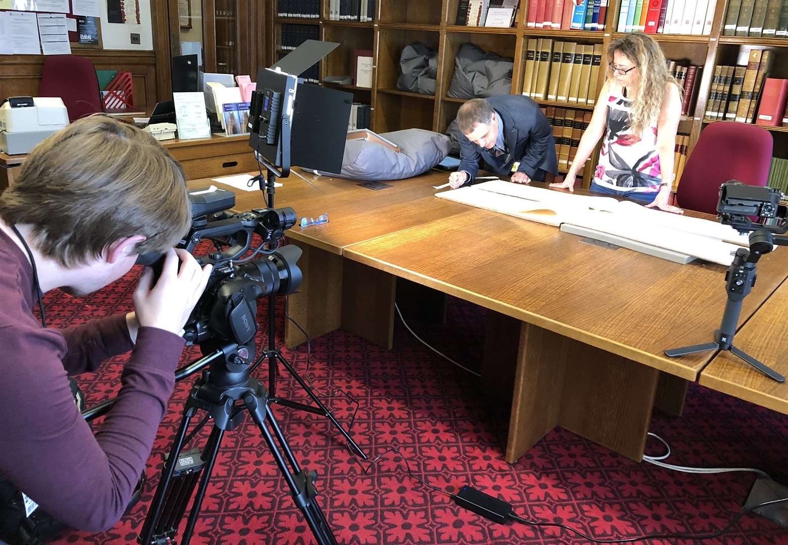 KMTV shot the documentary inside the Houses of Parliament