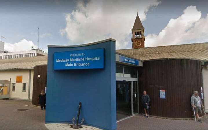The surgery was successfully performed at Medway Maritime Hospital in Gillingham