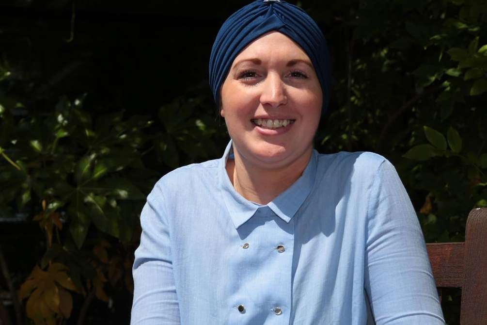 Hayley Martin, who is having treatment for terminal cancer
