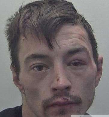 Kyle Thatcher has been jailed. Photo: Kent Police