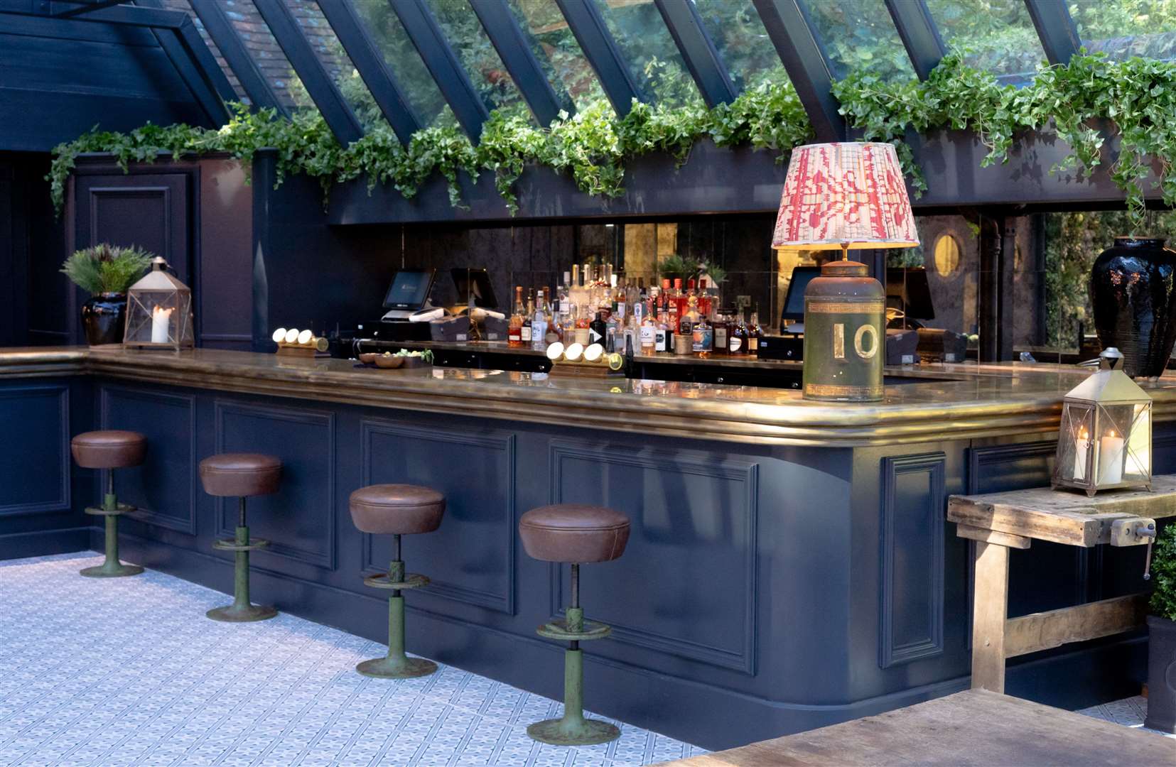 The bar at The Garden Room venue. Picture: Jeff Oliver