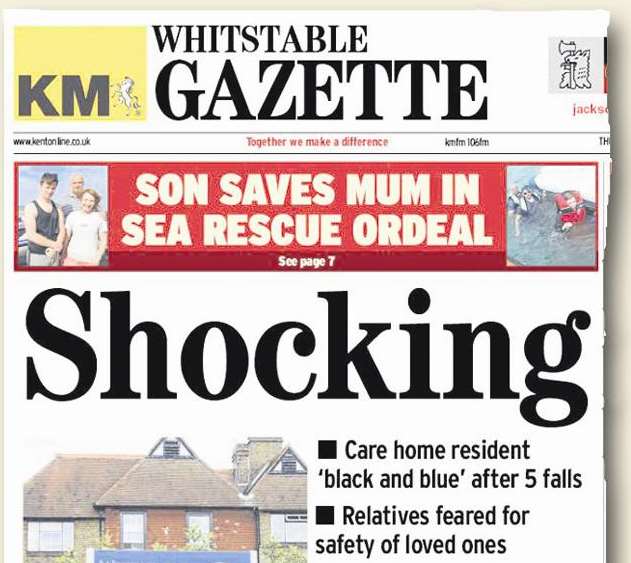 The original failings were reported in the Whitstable Gazette