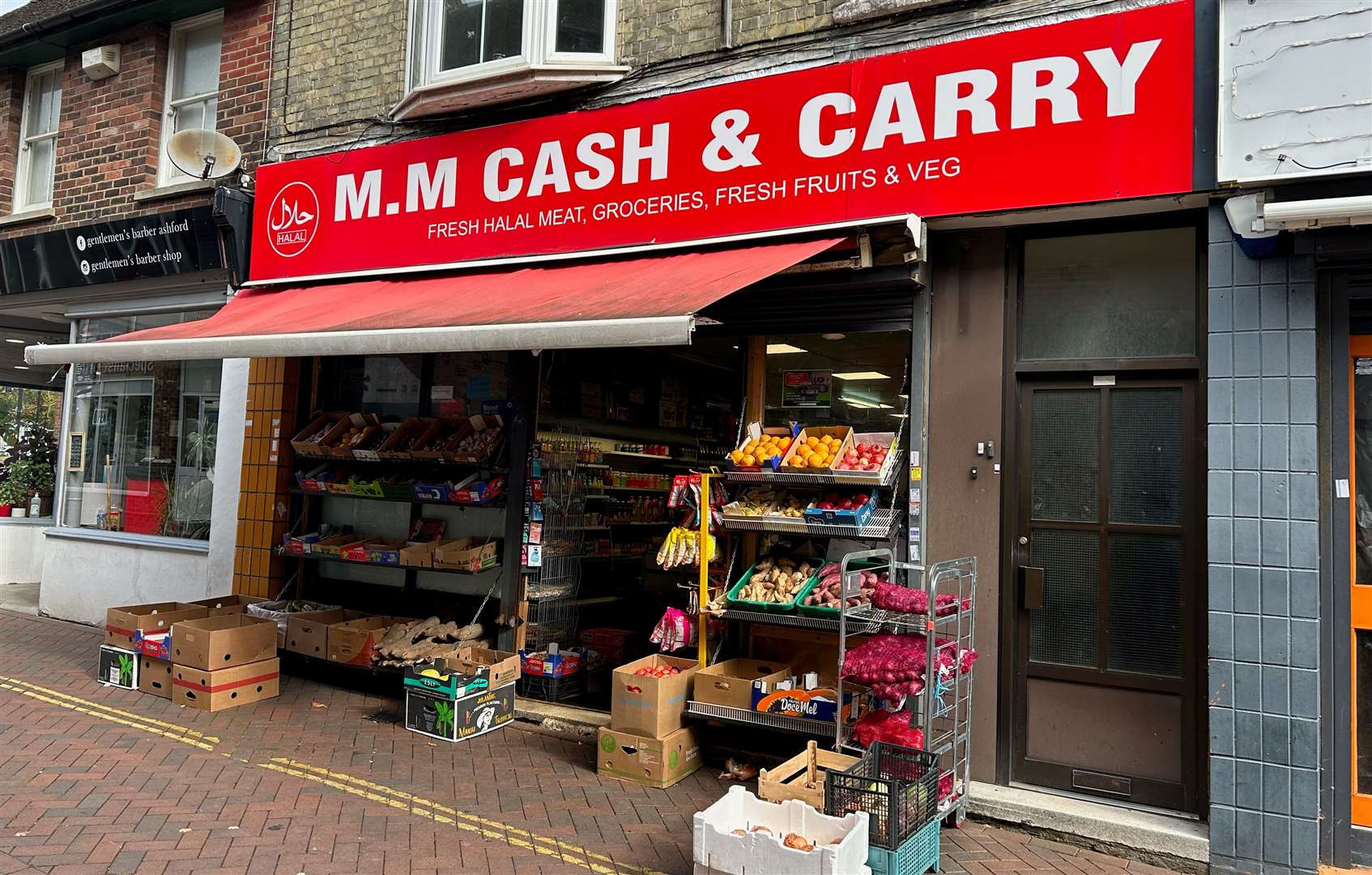 M.M Cash and Carry was inspected by Ashford Borough Council in August