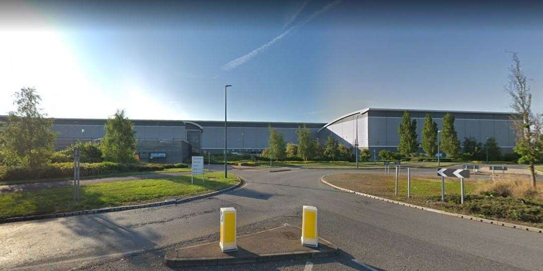 The Sainsbury's distribution warehouse in Dartford. Picture: Google
