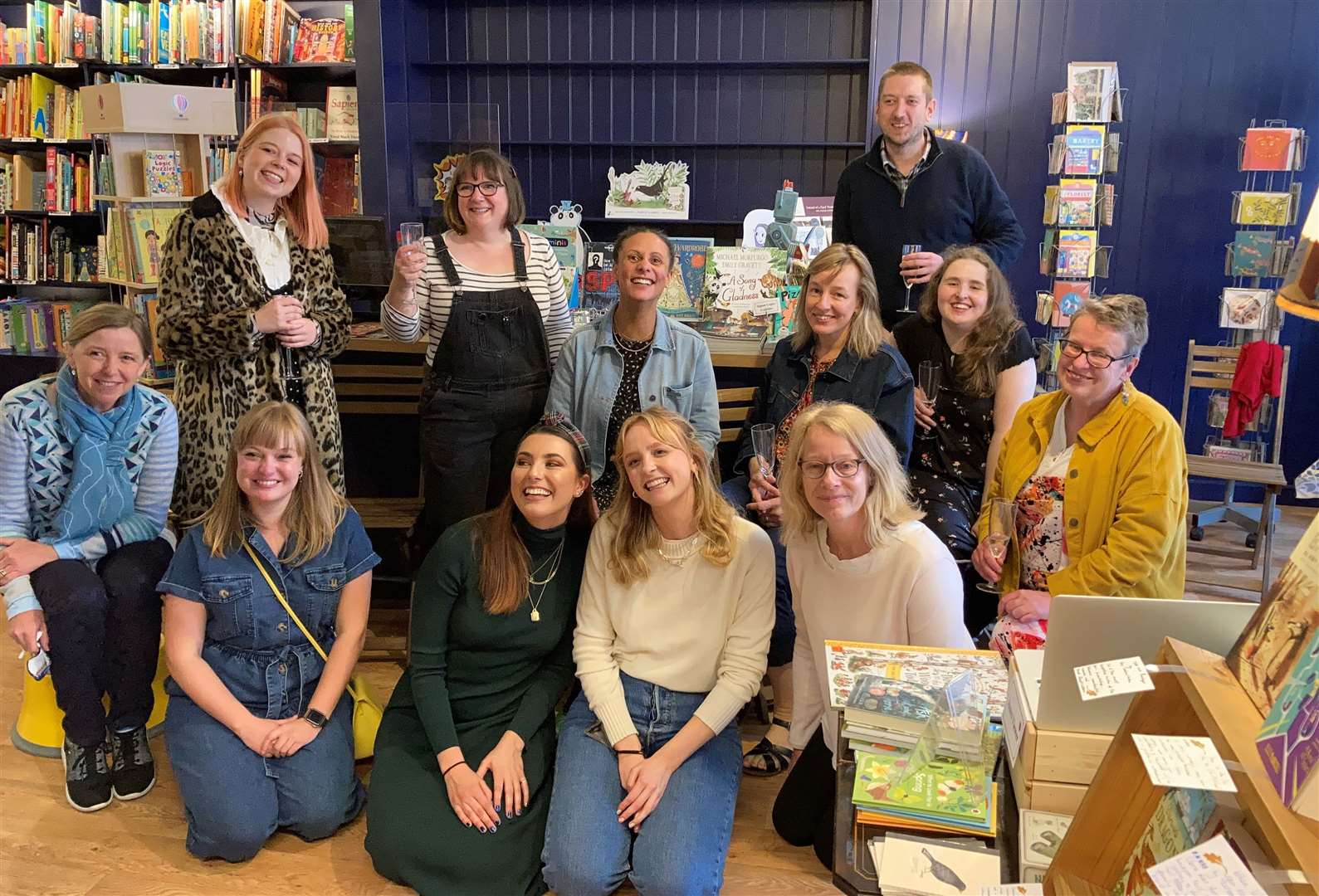 The team at Sevenoaks Bookshop, UK Independent Bookshop of the Year