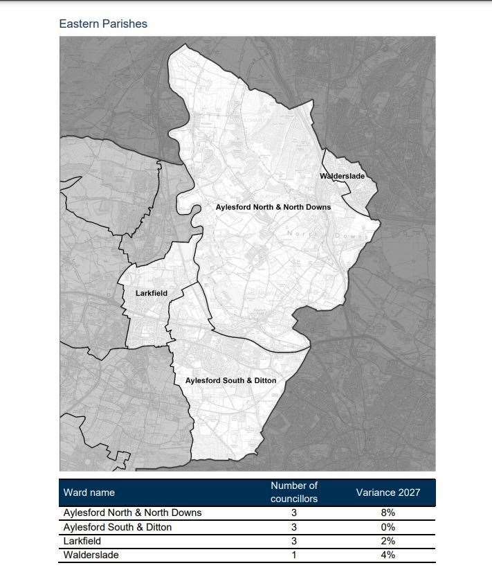 The remaining wards