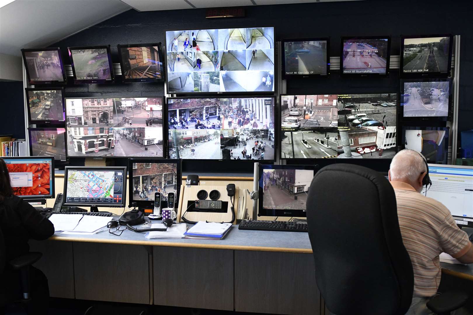 The cameras will be monitored in the council's control room