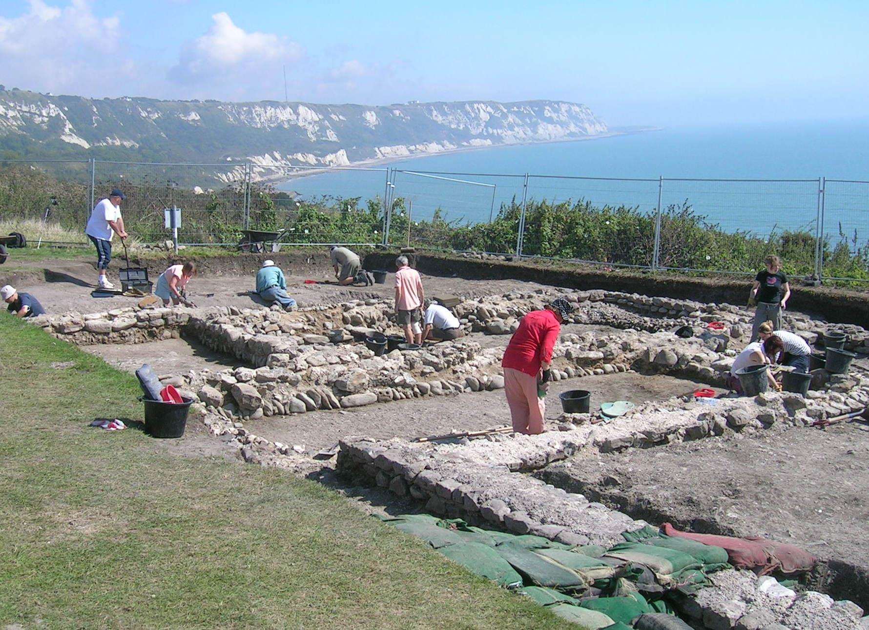 Excavations at the Roman villa and Iron Age settlement at Folkestone's East Wear Bay
