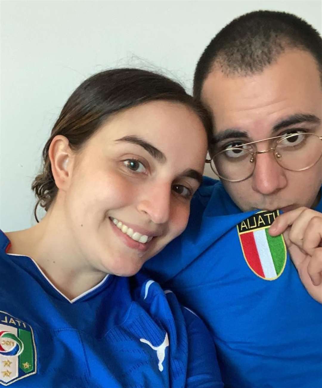 Tommaso Dimiddio and his Brazilian girlfriend Juliana