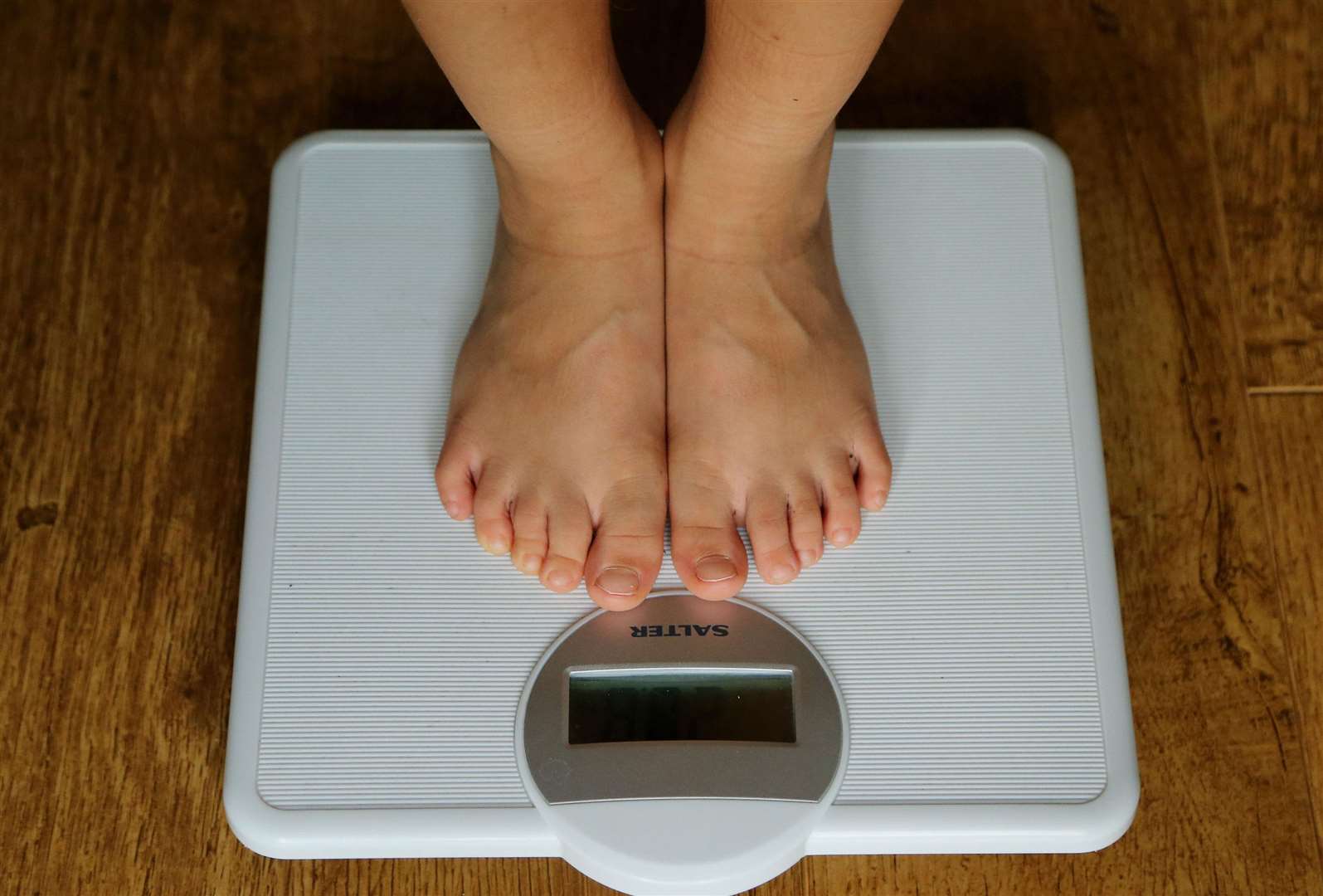 Children are weighed in school as part of the government's National Child Measurement Programme