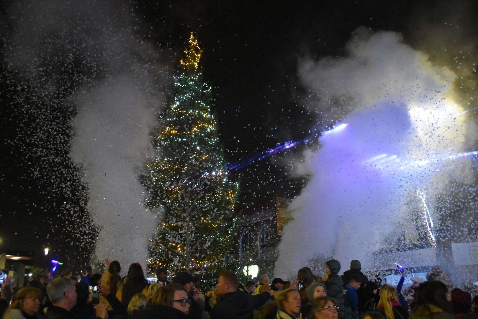 The Big Christmas Switch On in Dartford took place at the weekend. Picture: Jason Arthur