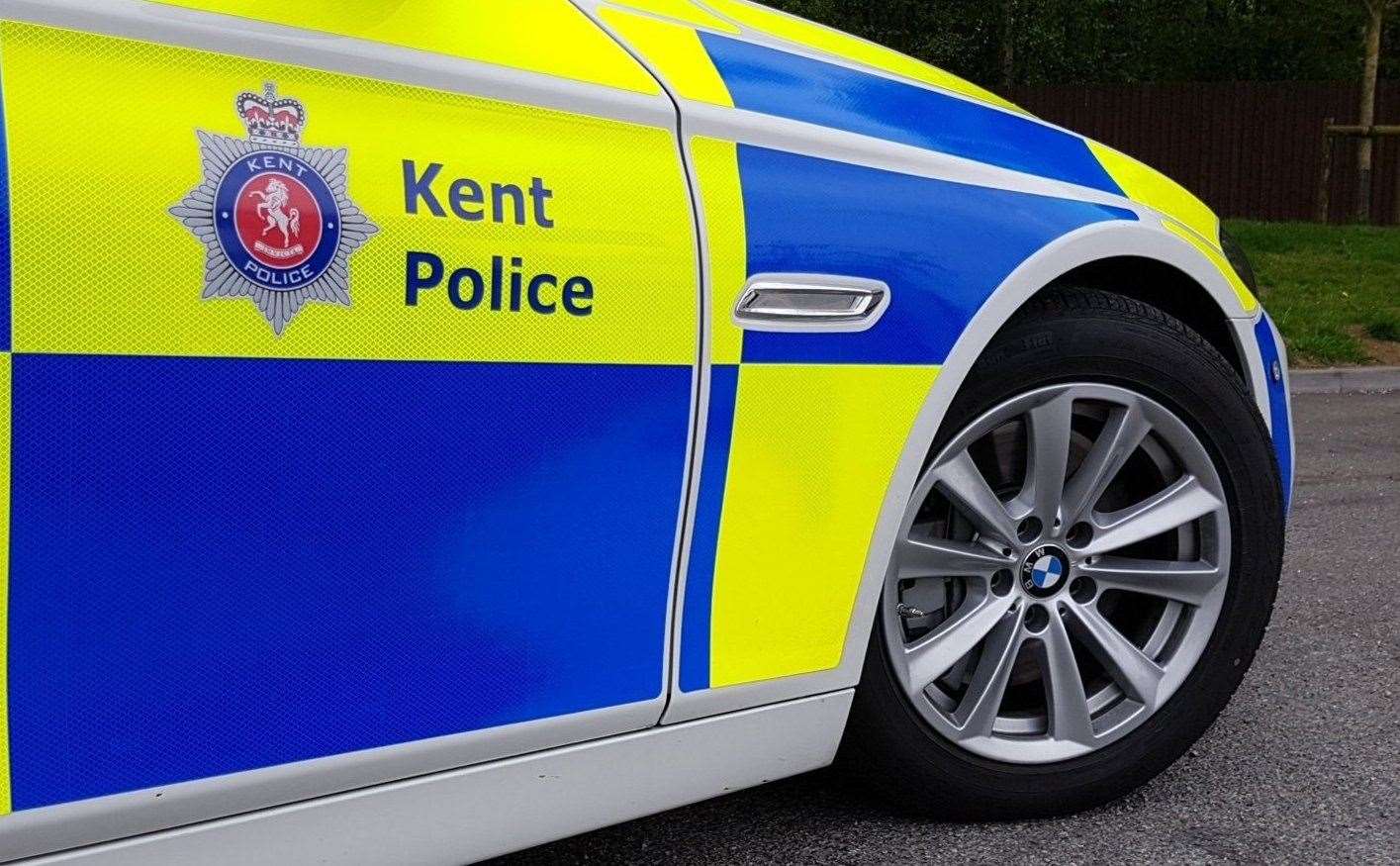 Police were called to a crash in Coxheath near Maidstone this afternoon