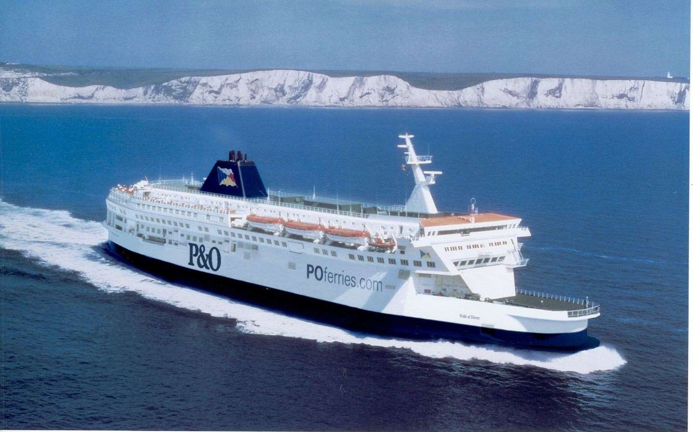 Michael Jackson and his entourage travelled on the Pride of Dover. Picture: P&O