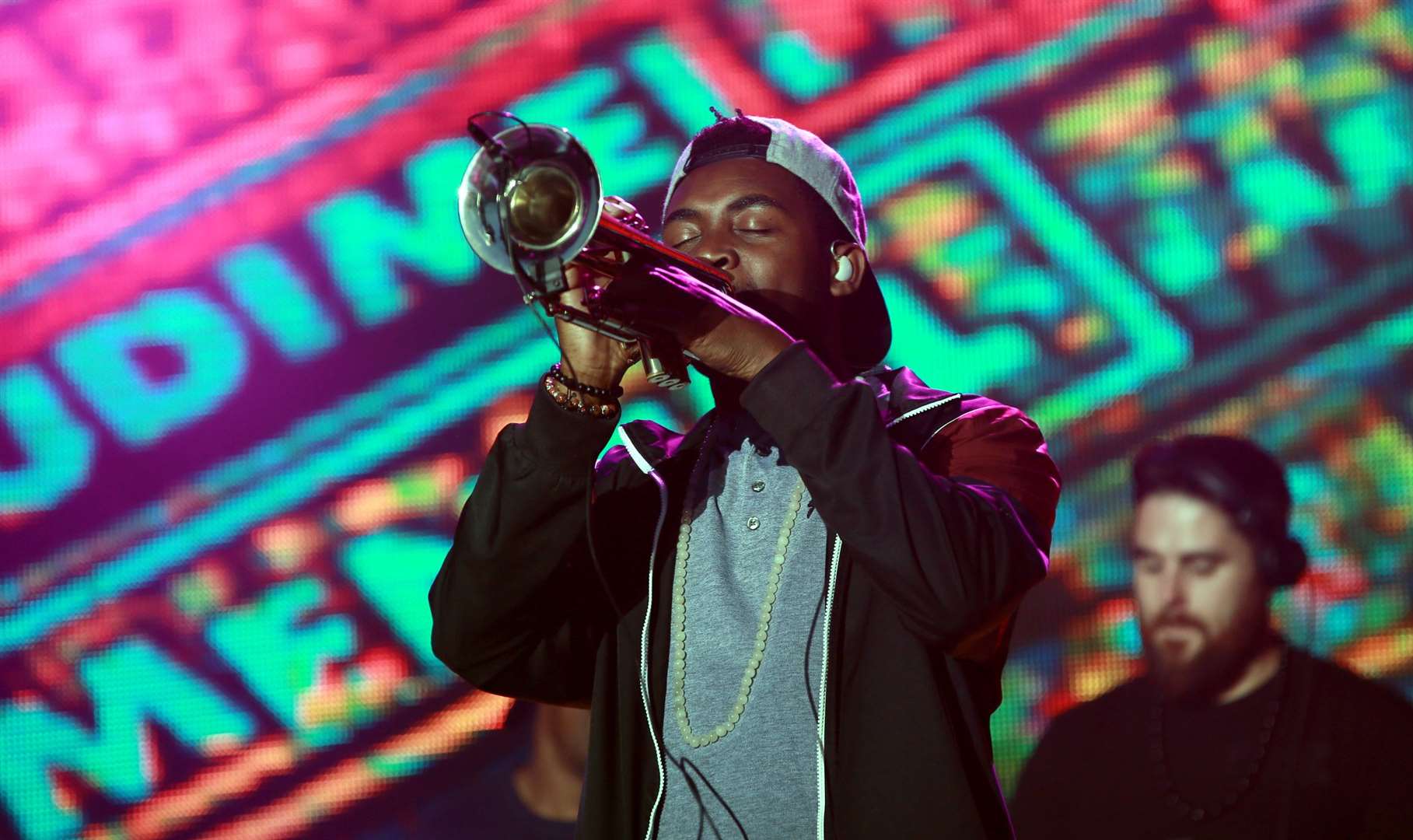 Trumpeter Mark Crown played with Rudimental. Picture: Phil Lee(13677888)