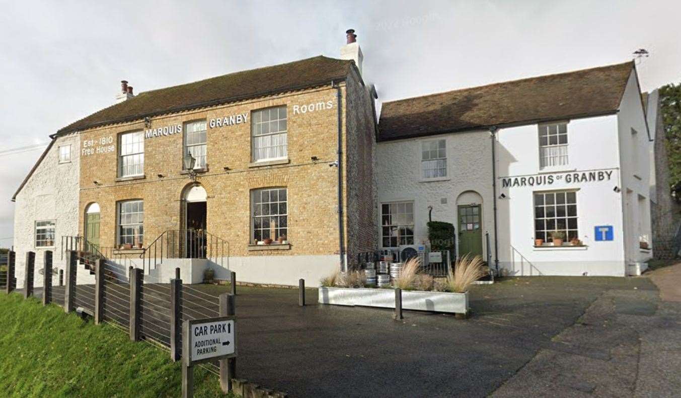 The Marquis of Granby was voted best boutique stay in Kent. Picture: Google