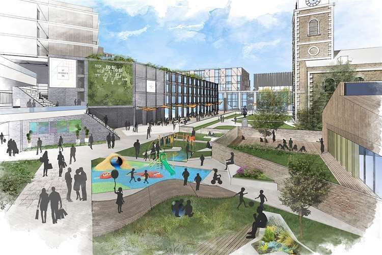 It has been earmarked for the St George's Square project. Picture: Gravesham Borough Council