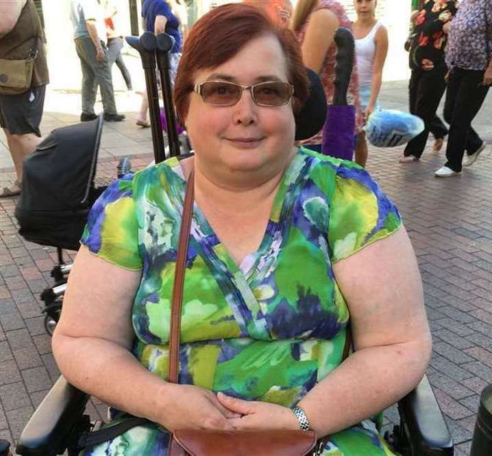 Disability rights campaigner Sue Groves