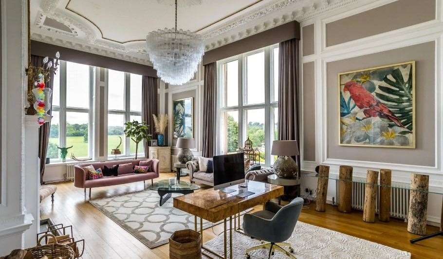 With three large reception rooms, it's up to you how you use them. Picture: Hamptons