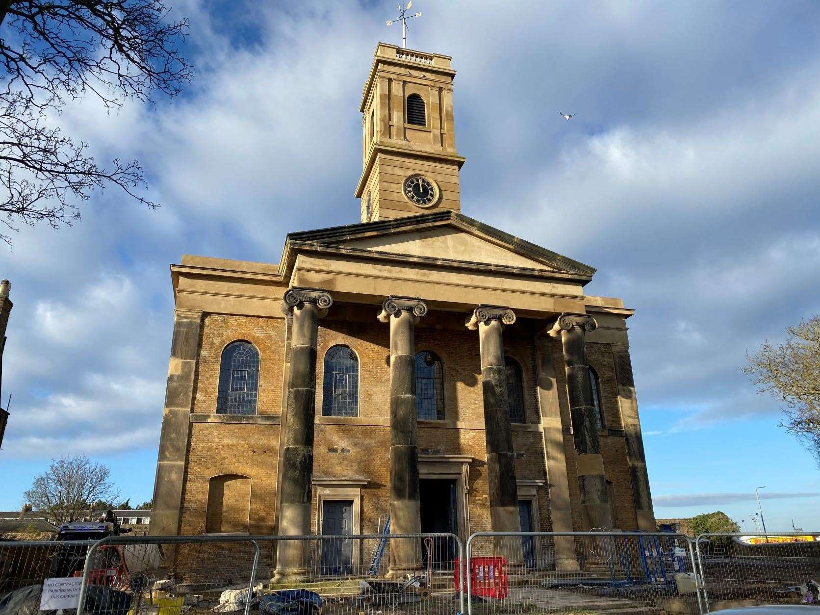 An £8.5million generation project started at Sheerness Dockyard Church in 2020