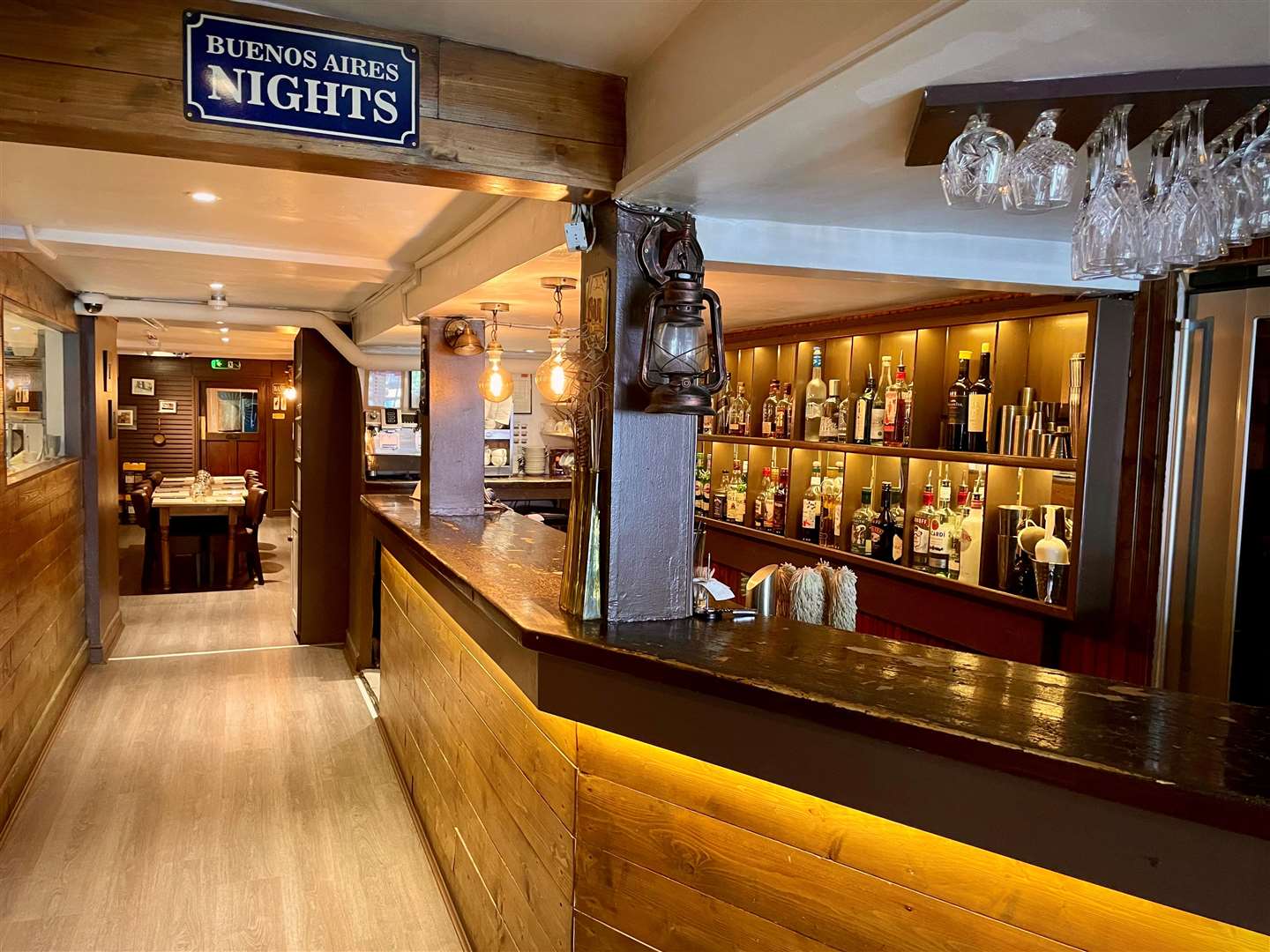 The interior of the Maidstone steakhouse. Picture: Buenos Aires Nights