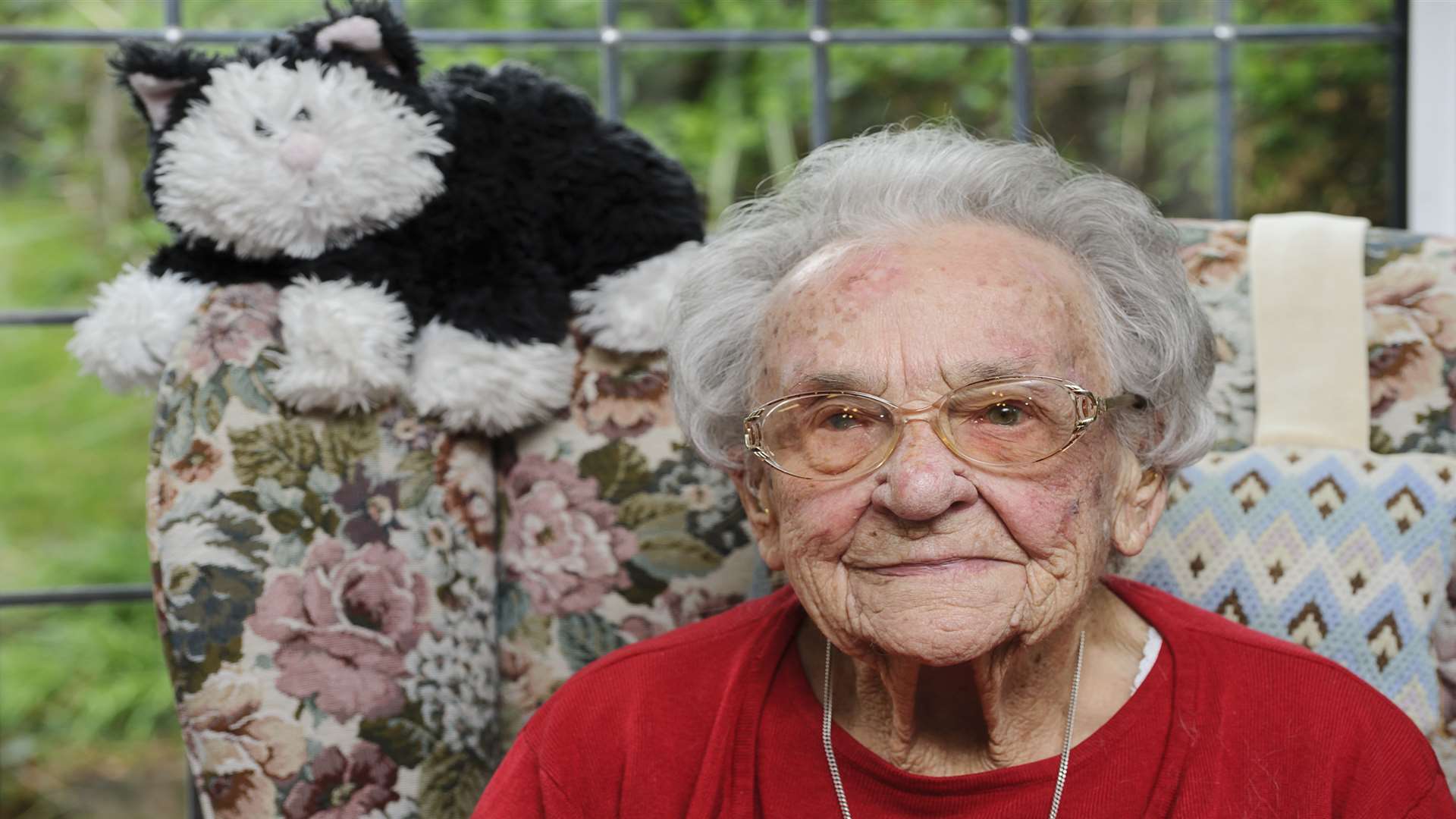 Ivy Woolcock has celebrated her 106th birthday. Picture: Andy Payton