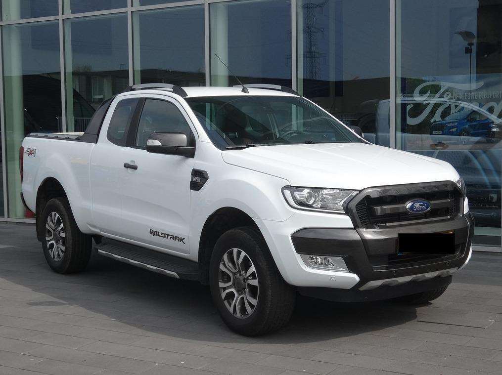 A white Ford Ranger was stolen. Stock pic