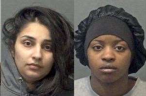 Surpreet Dhillon, left, and Temidayo Awe, right, were both jailed. Picture: SWNS