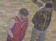 Kent Police would like to speak to these two men shown on CCTV