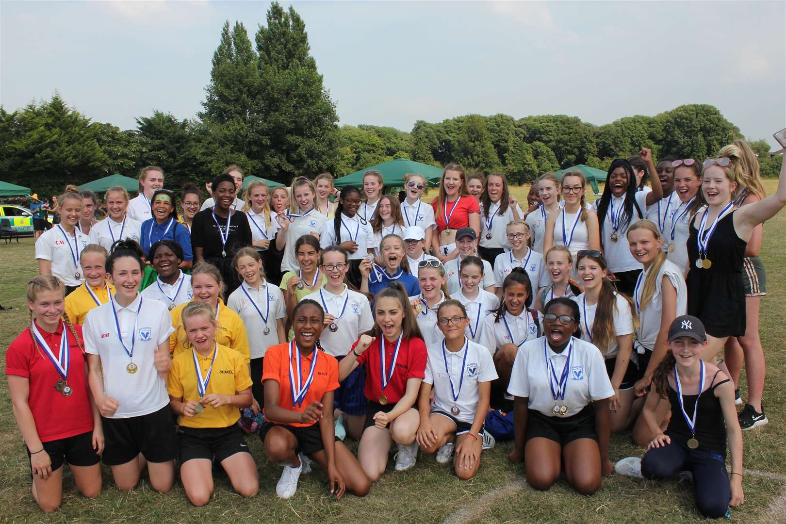Highsted Grammar School on its sports day last month