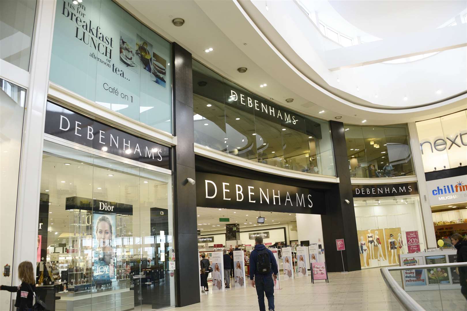 Debenhams is set to close in Ashford next year. Picture: Paul Amos