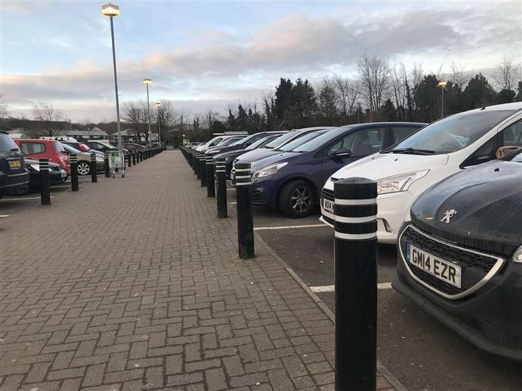 Gravesham council has suspended parking charges in the town's Pay and Display car parks