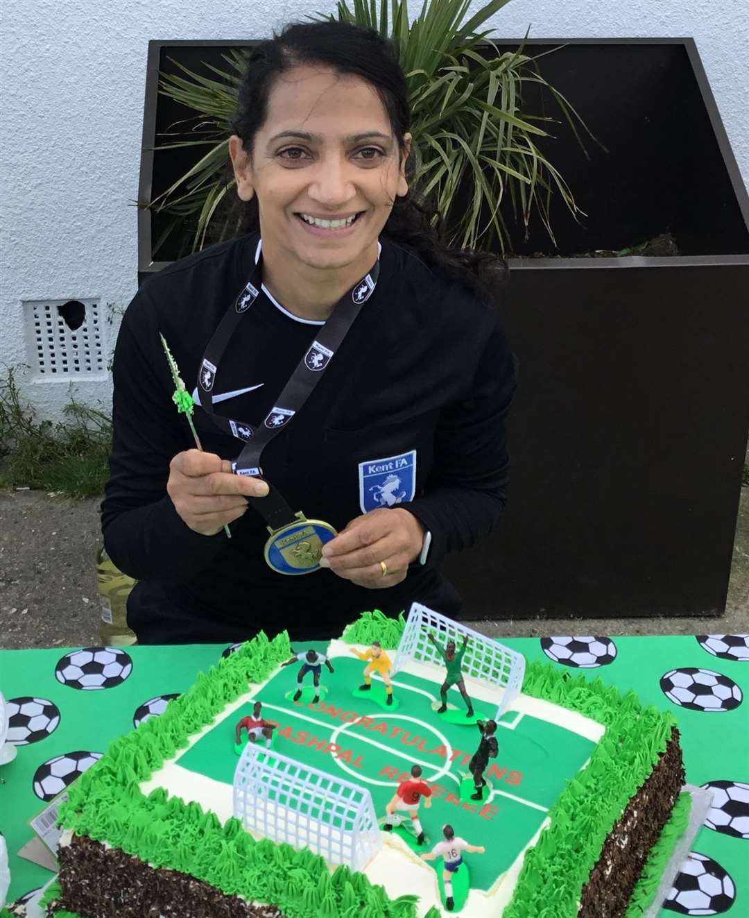 Rashpal recently celebrated making football history