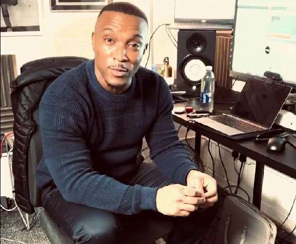 Film star Ashley Walters has spoken of life on the Kent coast. Picture: Instagram