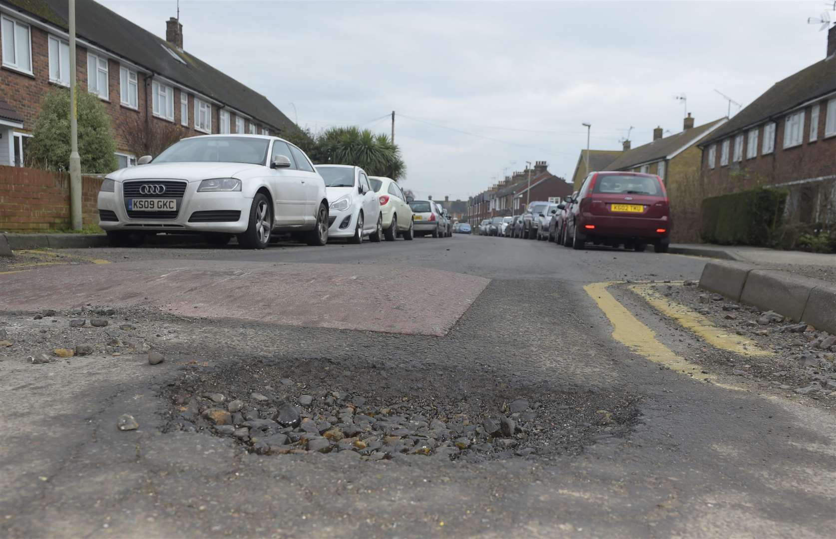 Potholes in Canterbury