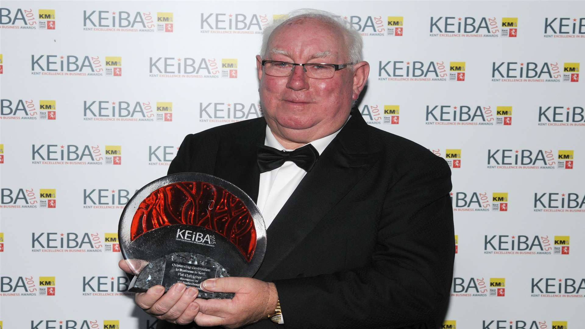 Pat Gallagher was honoured for Outstanding Contribution to Business in Kent