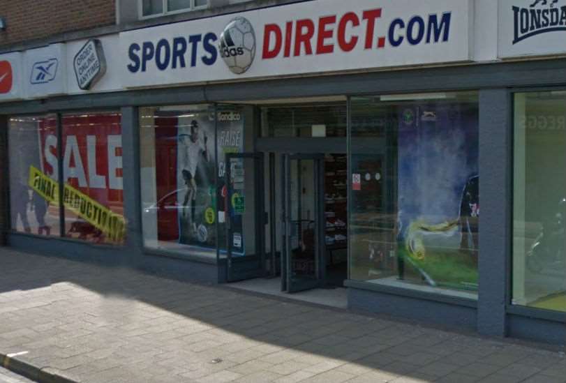 Sports Direct, Strood High Street. Google Maps.