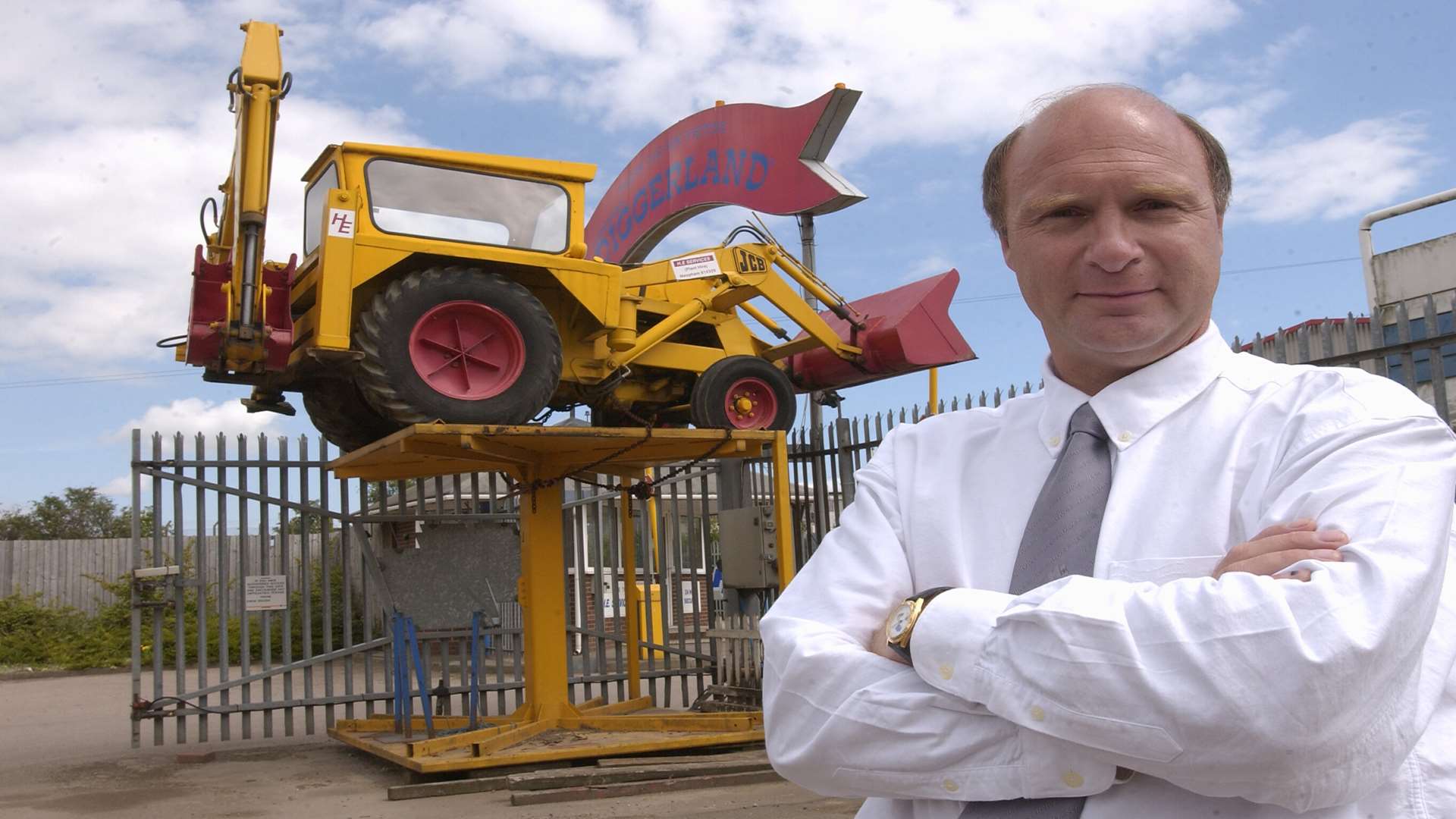 Hugh Edeleanu, chairman of H. E. Services Group of Companies and founder of Diggerland