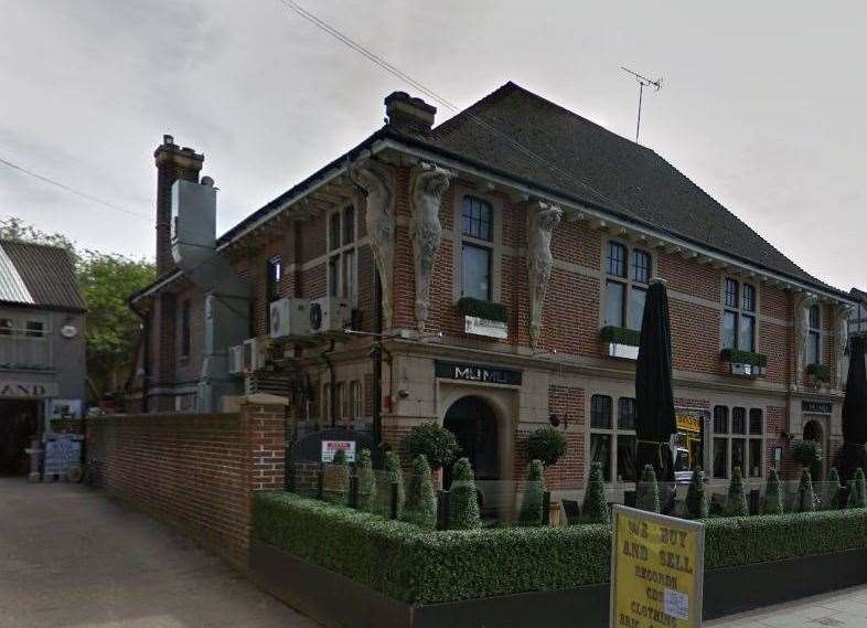 The incident happened at Mu Mu in Week Street, Maidstone, on March 25. Picture: Google Maps