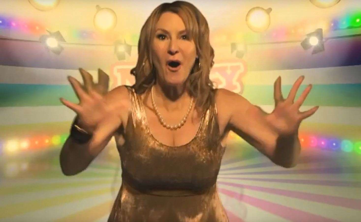 Ms Malcomson also starred in an advert for Nutty Bingo. Pic: YouTube/Nutty Bingo